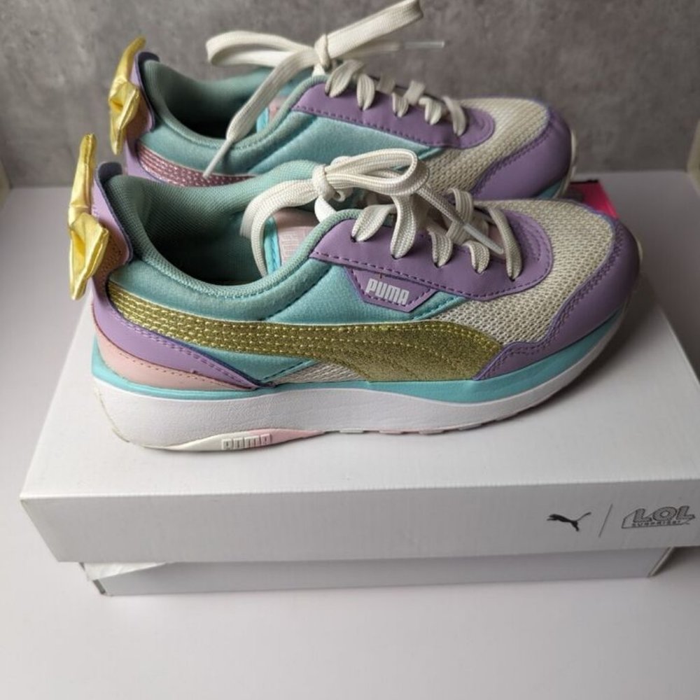 Puma Toddler Girls LOL Surprise Sneakers Shoes Big kid Size 3